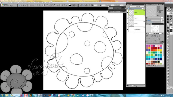 Schmetterlingsblume Painter Kopie