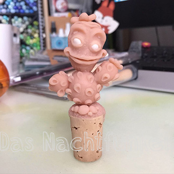 SuperSculpey Kaktus roh Kopie